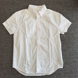 Crewcuts White Casual Button Down Shirt